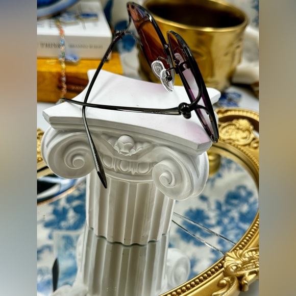 🆕 ALEXANDER MCQUEEN 🧿 NWOT AM0366S 003 Wire Rimmed Butterfly Shaped Glasses - Picture 11 of 16